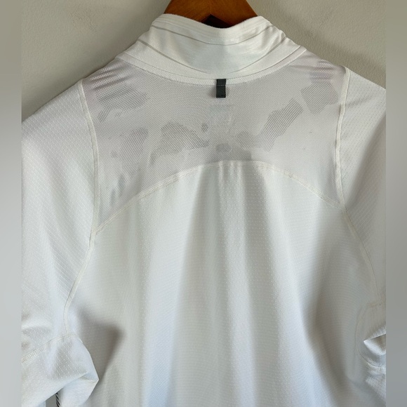 Nike Fit Dry Men’s L 1/4 Zip Pullover Short Sleeve Athletic Shirt Ribbed Nike+ - Picture 10 of 13